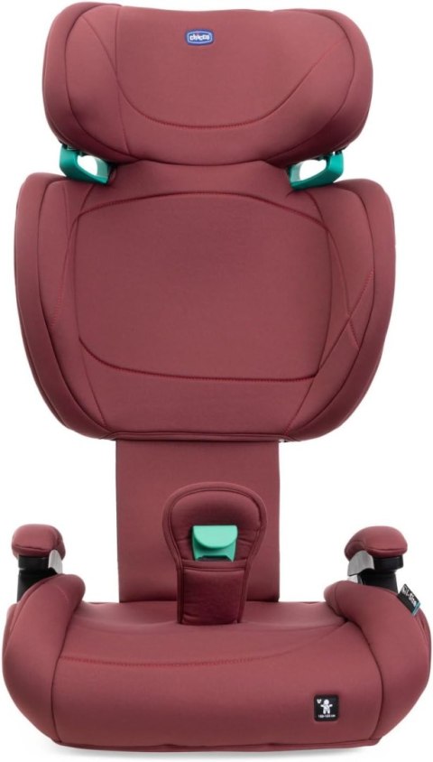 Fotelik Chicco Quizy i-Size 3-12 lat (100-150 cm) czerwony Fotelik Chicco Quizy i-Size 3-12 lat (100-150 cm) czerwony