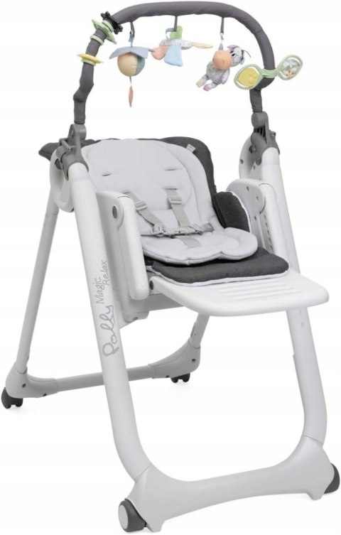 Krzesełko do karmienia Chicco Polly Magic Relax Grey Melange Krzesełko do karmienia Chicco Polly Magic Relax Grey Melange
