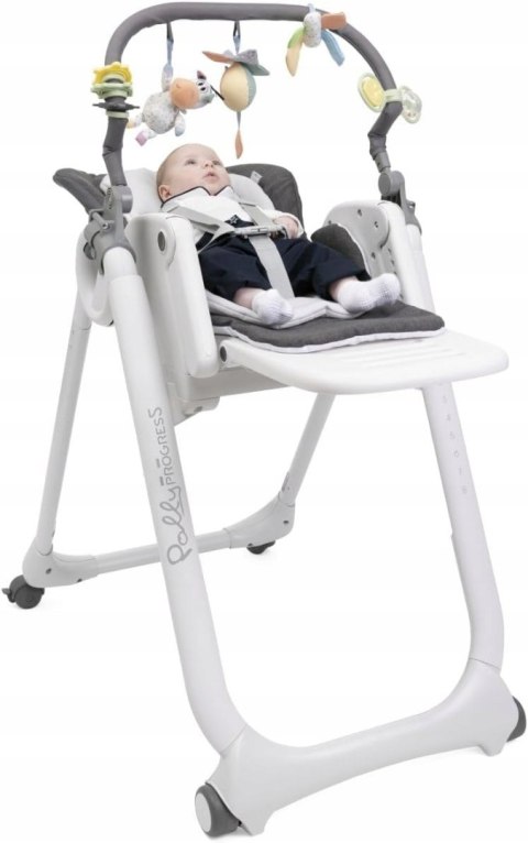 Krzesełko do karmienia Chicco Polly Magic Relax Grey Melange Krzesełko do karmienia Chicco Polly Magic Relax Grey Melange