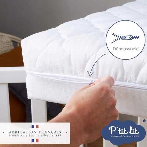 Materac P`tit lit Blanc 140 x 70 x 12 cm Materac P`tit lit Blanc 140 x 70 x 12 cm