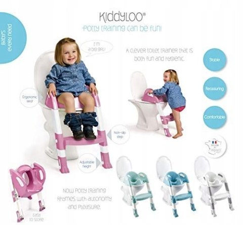Nakładka sedesowa Thermobaby Kiddyloo ze stopniem Nakładka sedesowa Thermobaby Kiddyloo ze stopniem