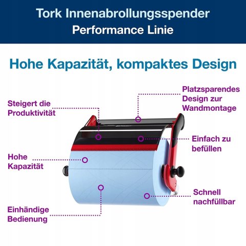 Tork wieszak ścienny Dozownik na papier ręcznikowy Tork wieszak ścienny Dozownik na papier ręcznikowy