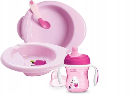 Zestaw naczyń Chicco 6m+ + Termos Zestaw naczyń Chicco 6m+ + Termos