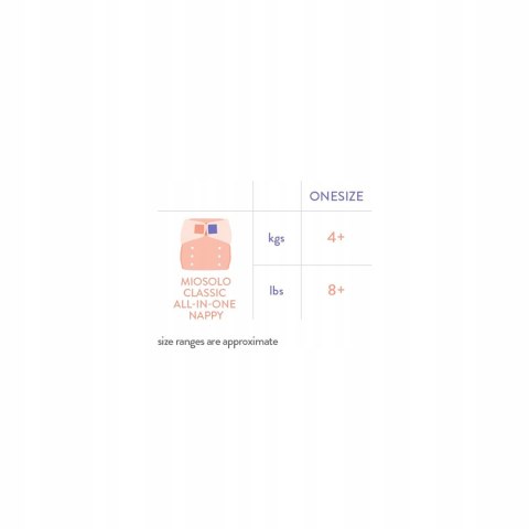Bambino Mio Miosolo Classic zestaw startowy 16szt. pieluch Bambino Mio Miosolo Classic zestaw startowy 16szt. pieluch