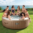 Basen z hydromasażem okrągły Intex Pure Spa Sahara