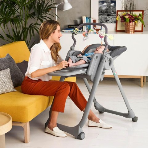 Chicco Polly Magic Relax KRZESEŁKO 3W1 graphite Chicco Polly Magic Relax KRZESEŁKO 3W1 graphite