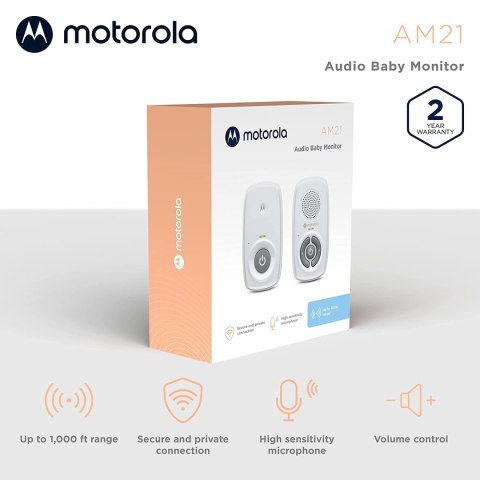 Elektroniczna niania Motorola AM21 Babyphone Elektroniczna niania Motorola AM21 Babyphone
