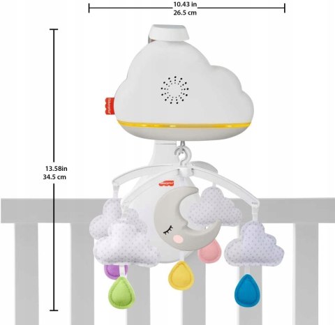 Fisher-Price Karuzelka z czujnikiem hałasu Fisher-Price Karuzelka z czujnikiem hałasu
