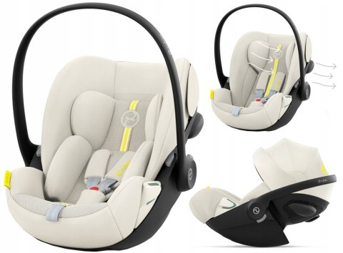 Fotelik samochodowy Cybex Cloud G i-Size Seashell Beige Plus 0-13 kg