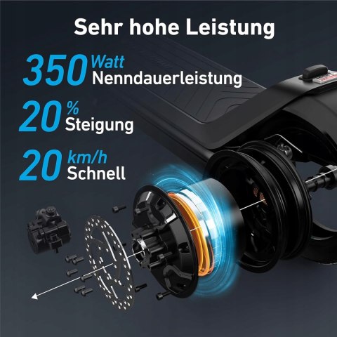 Hulajnoga elektryczna NIU KQi3 Pro Gold 350 W 20 km/h, 50 km Hulajnoga elektryczna NIU KQi3 Pro Gold 350 W 20 km/h, 50 km
