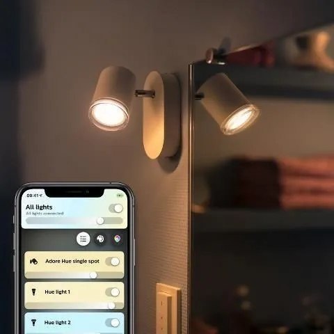 Kinkiet Philips hue biały GU10 5,5 W Kinkiet Philips hue biały GU10 5,5 W