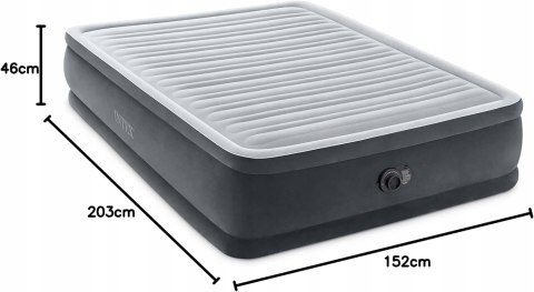 Materac dwuosobowy Intex 203 x 152 x 46 cm Materac dwuosobowy Intex 203 x 152 x 46 cm