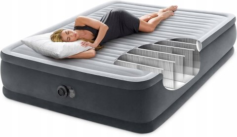 Materac dwuosobowy Intex 203 x 152 x 46 cm Materac dwuosobowy Intex 203 x 152 x 46 cm