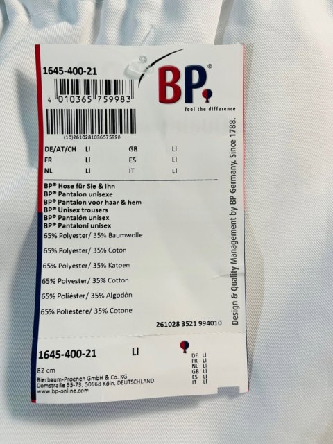 Spodnie BP z elastycznym paskiem Spodnie BP z elastycznym paskiem