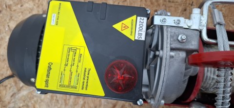 VEVOR Wciągarka kablowa 1000 kg z pilotem zdalnego sterowania 1600 W VEVOR Wciągarka kablowa 1000 kg z pilotem zdalnego sterowania 1600 W