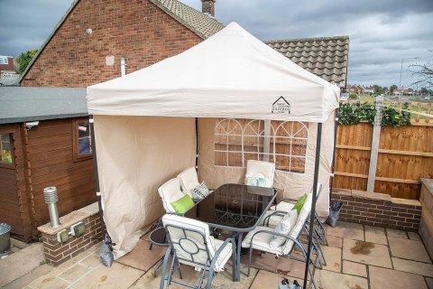 All Seasons Gazebos 3x3m namiot pawilon 4 ścianki All Seasons Gazebos 3x3m namiot pawilon 4 ścianki