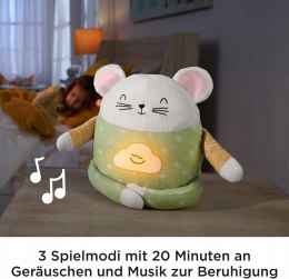 Fisher-Price Lampka muzyczna w kształcie myszki pomoc w zasypianiu j.niemiecki