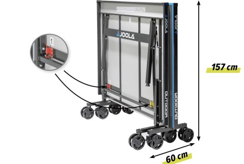 Stół do tenisa stołowego Joola J500A Stół do tenisa stołowego Joola J500A