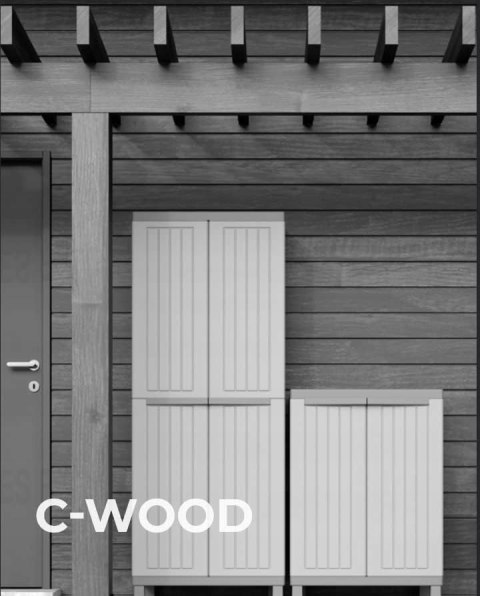 Terry C-Wood 102a wielofunkcyjna szafka z trzema drzwiami Terry C-Wood 102a wielofunkcyjna szafka z trzema drzwiami