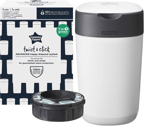 Tommee Tippee Twist & Click kosz na pieluszki Tommee Tippee Twist & Click kosz na pieluszki