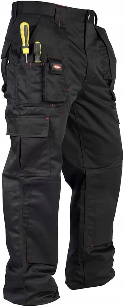 Lee Cooper LCPNT206 Spodnie robocze W40/L31 czarne Lee Cooper LCPNT206 Spodnie robocze W40/L31 czarne