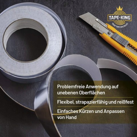 Samoprzylepna aluminiowa taśma 5 rolek Samoprzylepna aluminiowa taśma 5 rolek