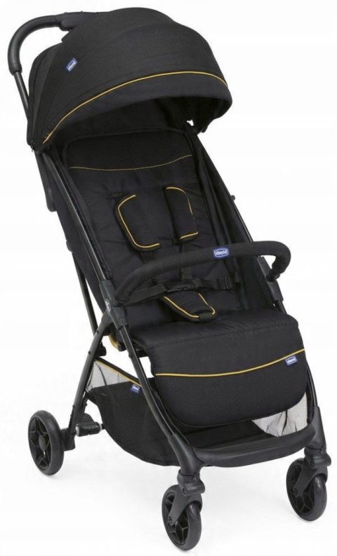 Chicco Glee lekki wózek spacerowy do 22 kg czarny Chicco Glee lekki wózek spacerowy do 22 kg czarny