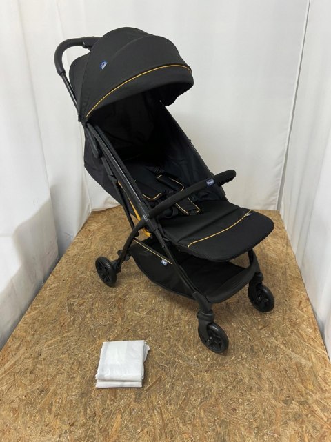 Chicco Glee lekki wózek spacerowy do 22 kg czarny Chicco Glee lekki wózek spacerowy do 22 kg czarny