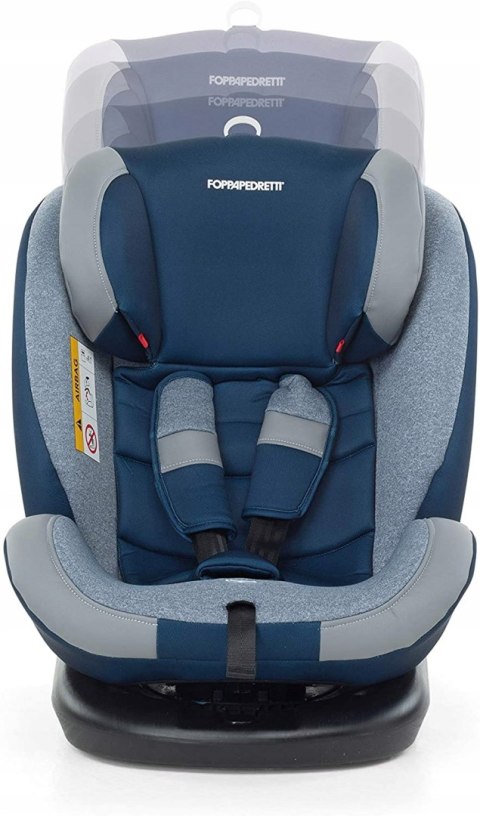 Fotelik Foppapedretti Iturn DuoFIX 0-36 kg black Fotelik Foppapedretti Iturn DuoFIX 0-36 kg black