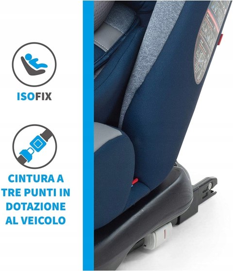 Fotelik Foppapedretti Iturn DuoFIX 0-36 kg black Fotelik Foppapedretti Iturn DuoFIX 0-36 kg black