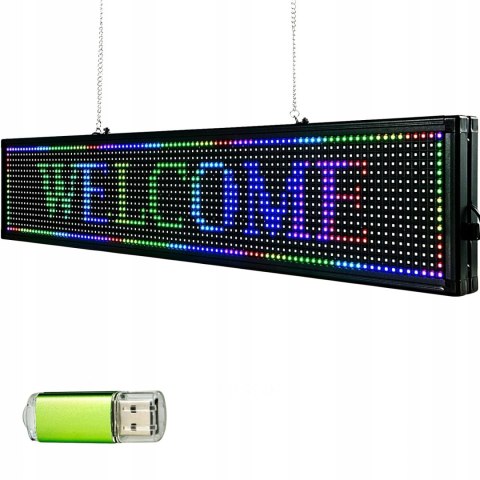 Panel LED do reklam VEVOR 101x20x5cm Panel LED do reklam VEVOR 101x20x5cm
