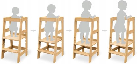 Pinolino Fino wieża edukacyjna stołek podwyższenie Pinolino Fino wieża edukacyjna stołek podwyższenie