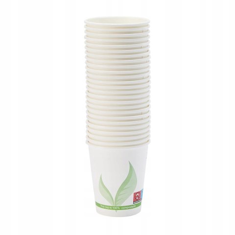 Amazon Basics papierowe kubki kompostowalne gorące napoje 355ml 100 sztuk Amazon Basics papierowe kubki kompostowalne gorące napoje 355ml 100 sztuk