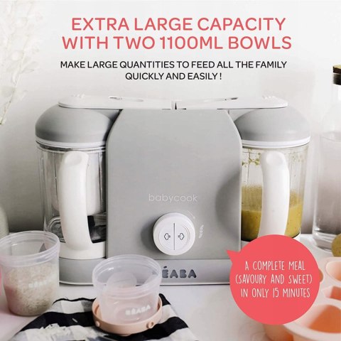 Beaba Babycook DUO 4w1 Urządzenie Wielofunkcyjne Beaba Babycook DUO 4w1 Urządzenie Wielofunkcyjne