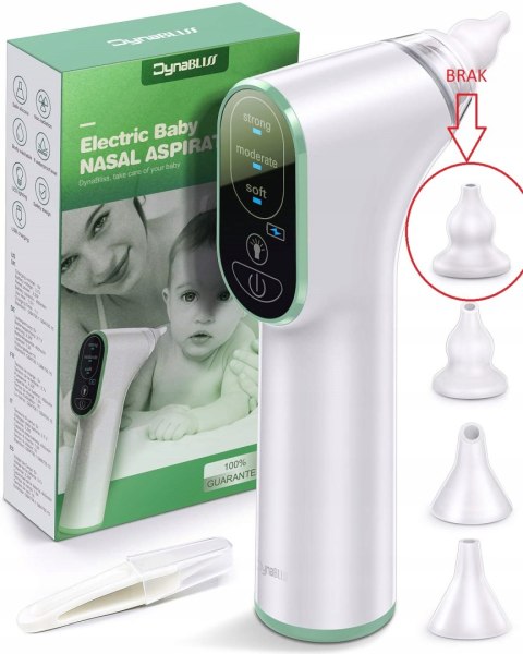 DynaBliss Baby Elektryczny aspirator do nosa DynaBliss Baby Elektryczny aspirator do nosa