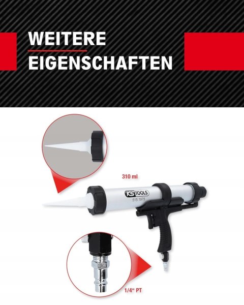 KS Tools 5151975 Pistolet na sprężone powietrze KS Tools 5151975 Pistolet na sprężone powietrze