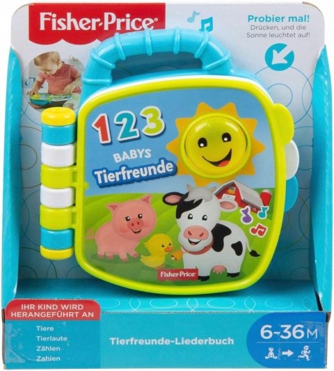 Książeczka z piosenkami Fisher-Price j.niemiecki Książeczka z piosenkami Fisher-Price j.niemiecki