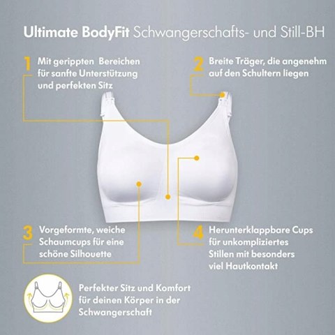 MEDELA ultimate bodyfit biustonosz do karmienia L MEDELA ultimate bodyfit biustonosz do karmienia L