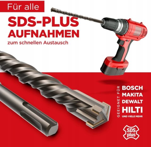 SCHWABENBACH wiertło SDS Plus 20x460 mm SCHWABENBACH wiertło SDS Plus 20x460 mm