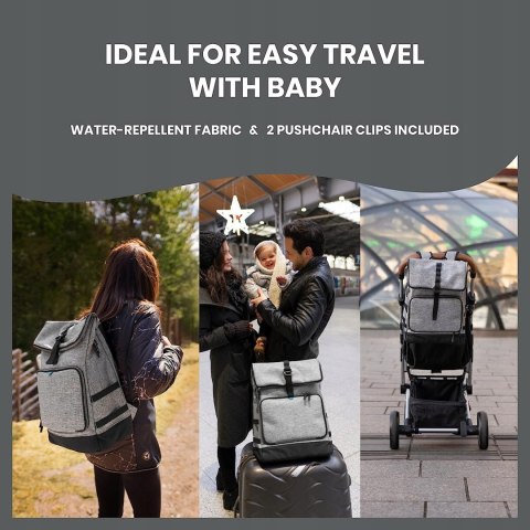 Torba Organizer Babymoov Plecak do przewijania Torba Organizer Babymoov Plecak do przewijania