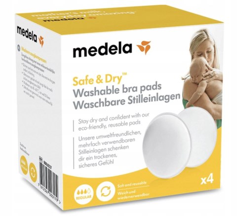 Wkładki wielorazowe Medela biały 4 szt. Wkładki wielorazowe Medela biały 4 szt.