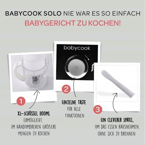 BEABA BABYCOOK SOLO 4w1 URZĄDZENIE WIELOFUNKCYJNE BEABA BABYCOOK SOLO 4w1 URZĄDZENIE WIELOFUNKCYJNE