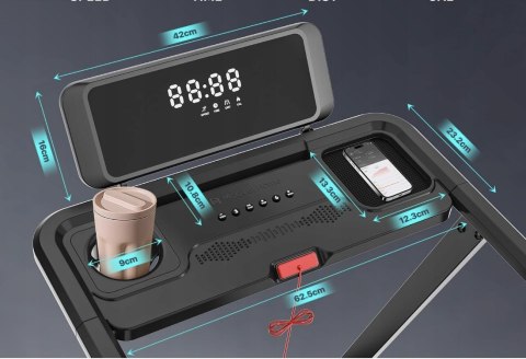 Bieżnia Elektryczna Mobovi Treadmill Ultra T4226 12km/h Bieżnia Elektryczna Mobovi Treadmill Ultra T4226 12km/h