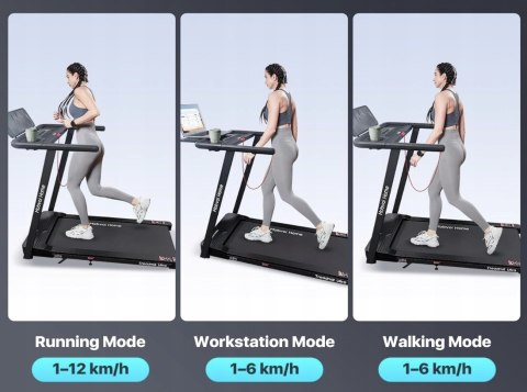 Bieżnia Elektryczna Mobovi Treadmill Ultra T4226 12km/h Bieżnia Elektryczna Mobovi Treadmill Ultra T4226 12km/h