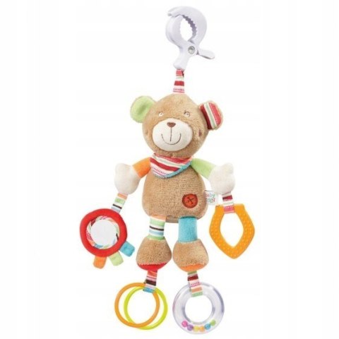Fehn Pozytywka Miś Oskar miękka zawieszka 25cm Fehn Pozytywka Miś Oskar miękka zawieszka 25cm