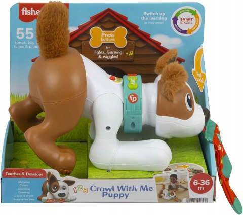 Fisher-Price Interaktywny piesek język niemiecki Fisher-Price Interaktywny piesek język niemiecki