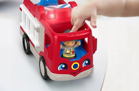 Fisher-Price Mattel wóz strażacki j.niemiecki Fisher-Price Mattel wóz strażacki j.niemiecki