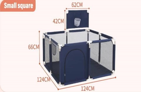 Gubby Gups kojec plac zabaw dla niemowląt 124cm Gubby Gups kojec plac zabaw dla niemowląt 124cm