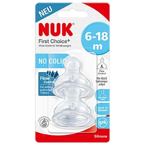 Smoczek NUK First Choice+ 6m+ Smoczek NUK First Choice+ 6m+