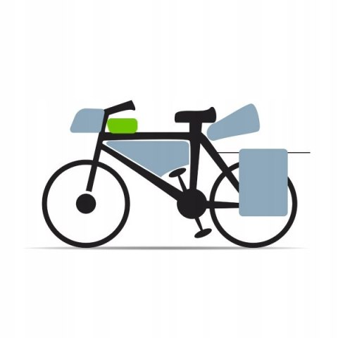 Wantalis Saszetka na ramę roweru, wodoodporna Wantalis Saszetka na ramę roweru, wodoodporna